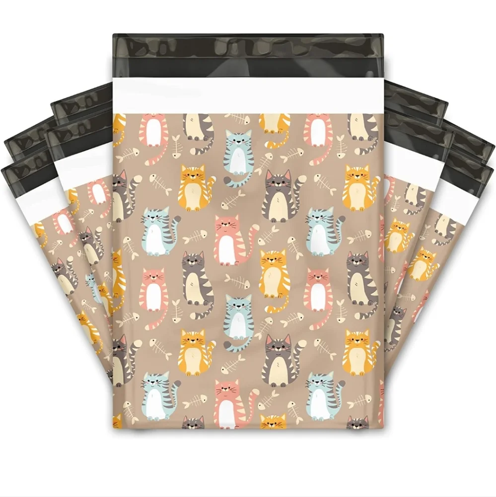 15 count new cat polymailer packages